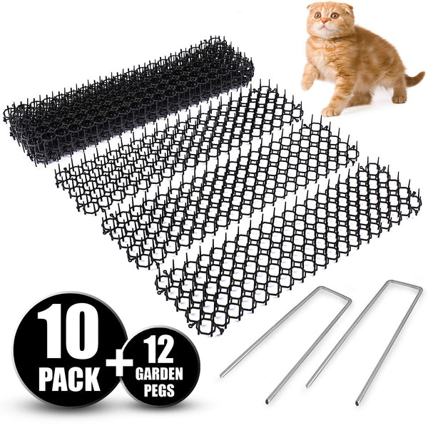 Cat Scat Spike Mat (10 Strips) – Gently Deters Pet - Non-Toxic Pet Rep –  Abco Tech