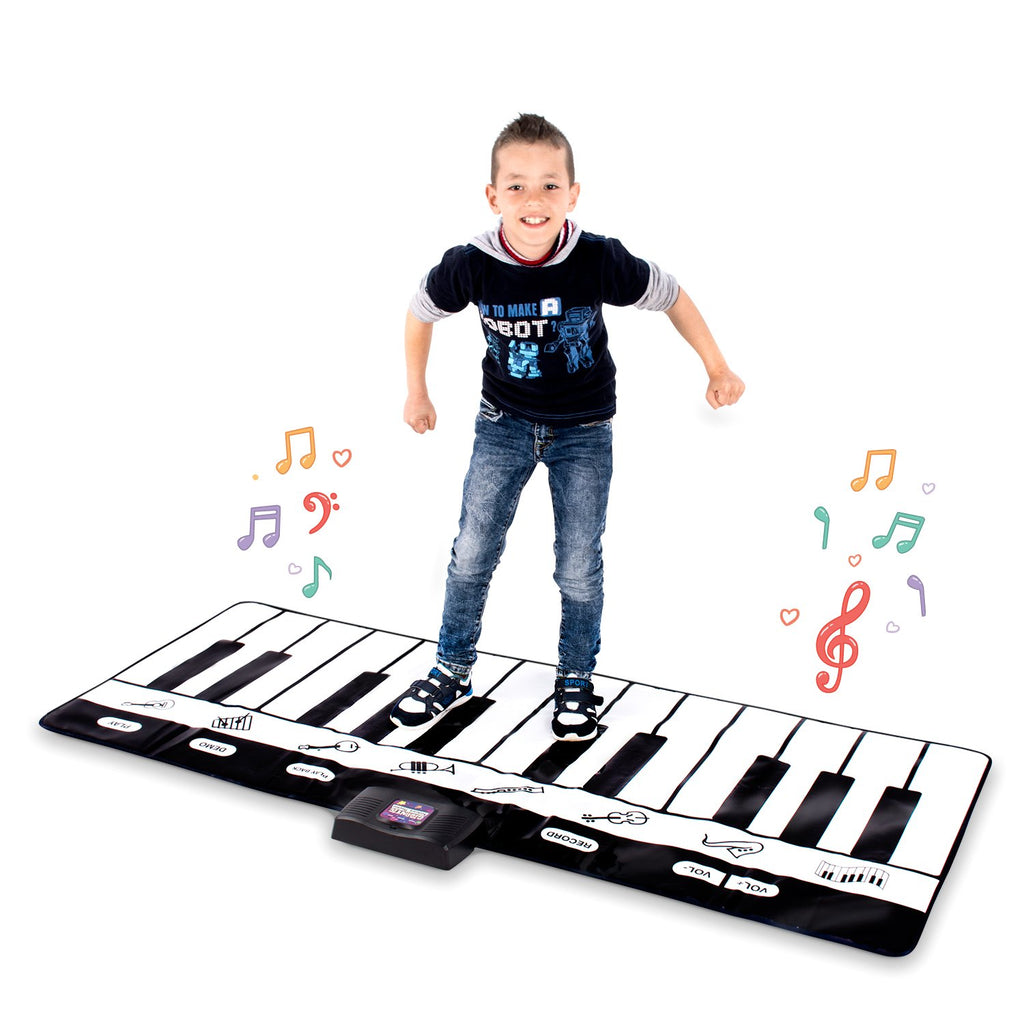 Giant Musical Piano Play Mat Jumbo Floor Keyboard 8 Sounds 70 Inches