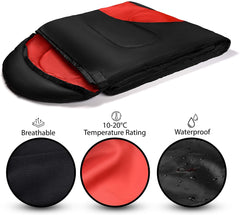 Abco Tech Sleeping Bag Envelope Lightweight Portable 3 Season Compression Sack