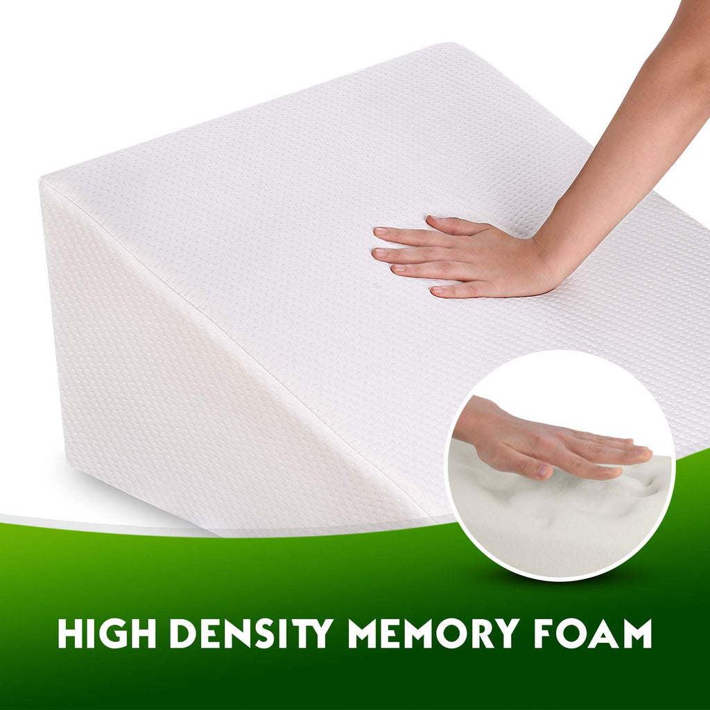 Abco Tech Memory Foam Knee Pillow Wedge