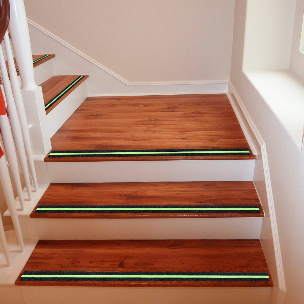 Anti-Slip Grip Tape – Glow-in-Dark for Local Illumination - Improves Grip and Prevents Risk of Slippage on Stairs