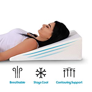 Bed Wedge Pillow Memory Foam Top Breathable 7